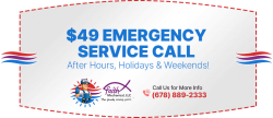 $49 Emergency Service Call