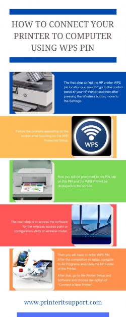 How To Connect Your Printer To Computer Using WPS Pin