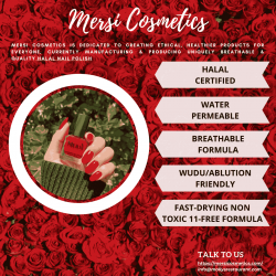 The Benefit Of Mersi Halal Nail Polish