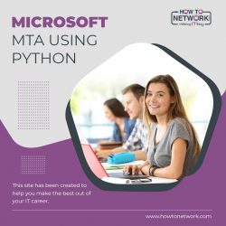 Professional Guidance for Microsoft MTA Using Python