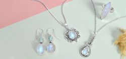 Buy Trendy Sterling Silver Moonstone Jewelry