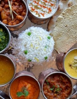 food during train journey India