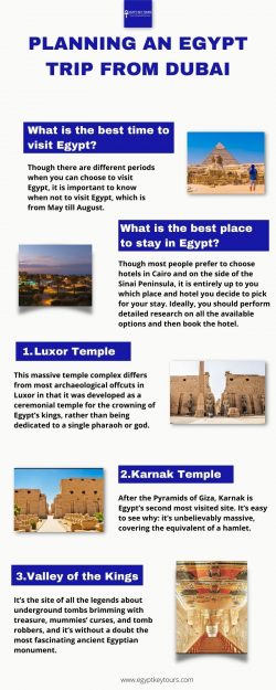 Planning an Egypt trip from Dubai