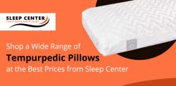 Shop a Wide Range of Tempurpedic Pillows at the Best Prices from Sleep Center