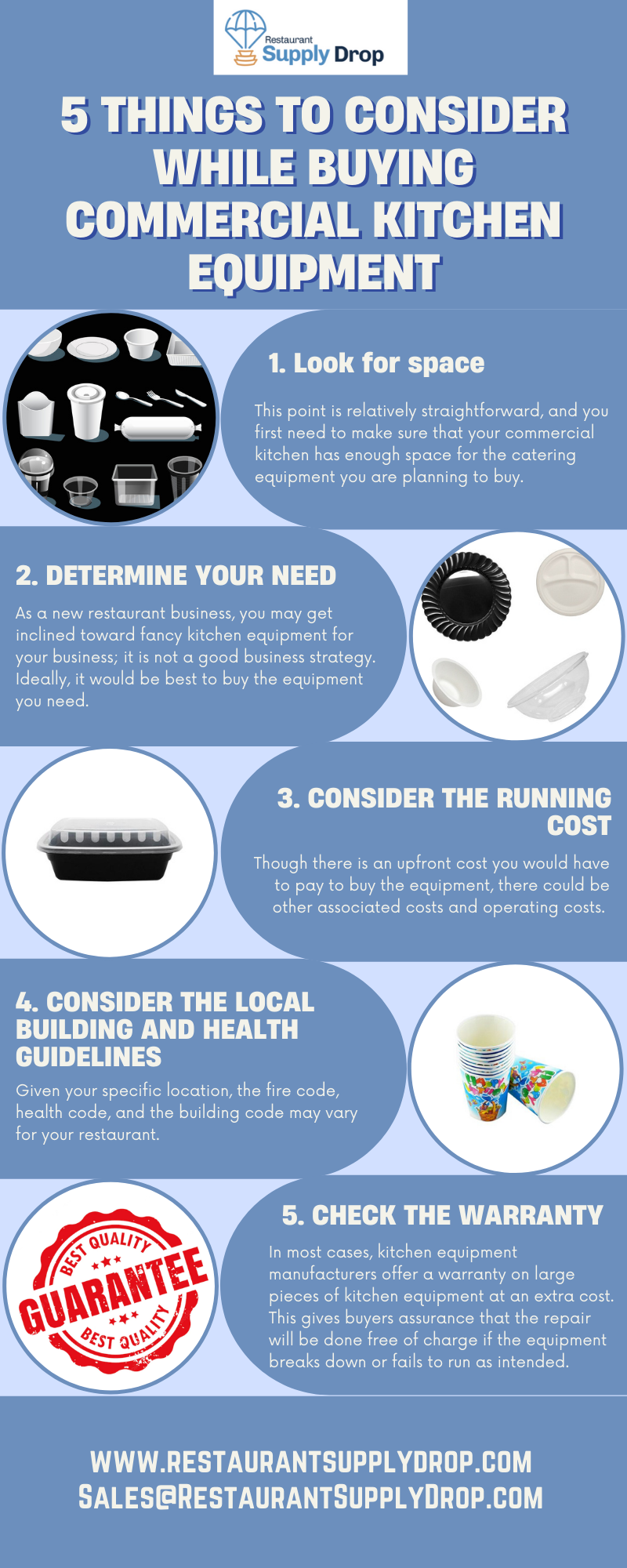 5 Things To Consider While Buying Commercial Kitchen Equipment