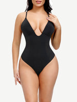 Wholesale Plunge Low-Back Thong Shapewear Bodysuit Compression