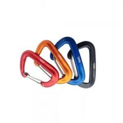 12kn camping hammock spring carabiner hook