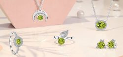 Gorgeous Peridot Stone Jewelry in India | Sagacia Jewelry