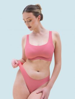 AirWear Wireless Super Comfortable Dusty Rose Bra