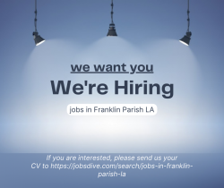 hiring in Franklin Parish LA