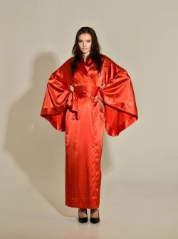 Silk Robe Plus Size