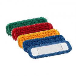 Colour Coded Looped Microfiber Pocket Mop Head