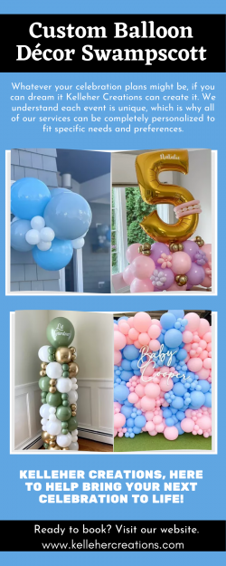 Best Balloon Columns Marblehead – Kelleher Creations