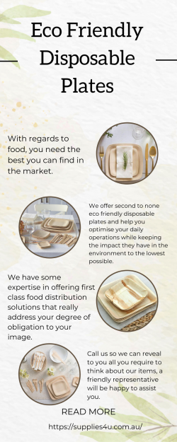 Check Out Our Wide Range of Eco Friendly Disposable Plates