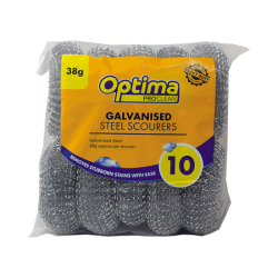 Optima Proclean 38G Galvanised Steel Scourers