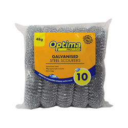 Optima Proclean Galvanised Steel Scourers 48G