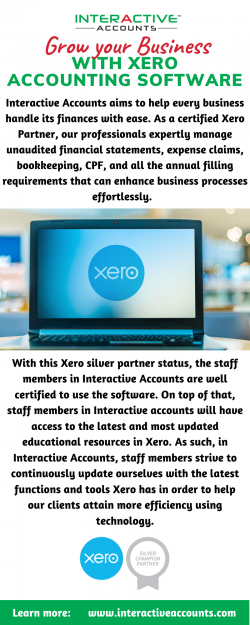 Grow Your Business with Xero Accounting Software – Interactive Accounts