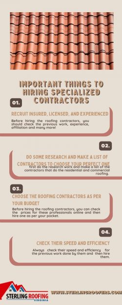 Important Things To Hiring Roofing Contractors