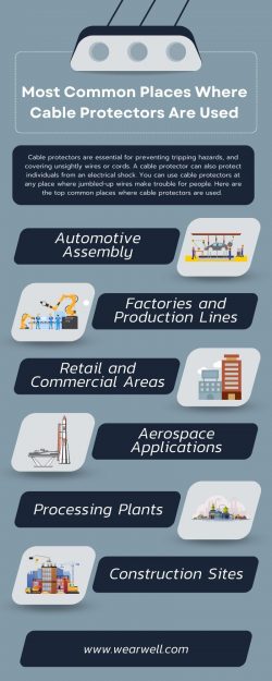 Most Common Places Where Cable Protectors Are Used