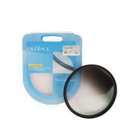 Green.L 49-82mm Camera Lens Filter ND4 ND8 ND16 Gray Gradual Filter