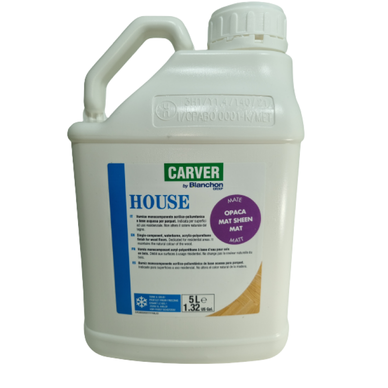 Carver House / Polyurethane Residential Floor Lacquer