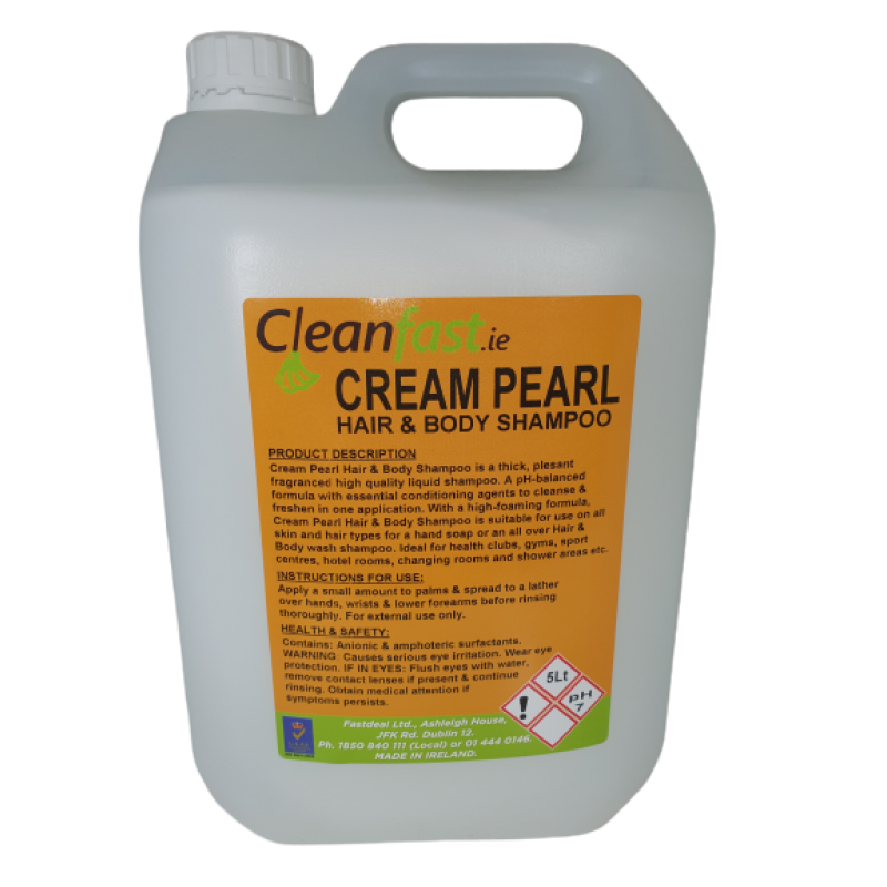 Cleanfast Cream Pearl Hair & Body Shampoo