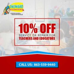 10% Off Service Or Repair For Teachers and Educators