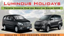 Innova car for rent near me in Delhi