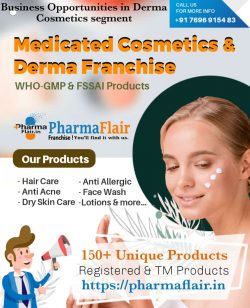 Derma & Cosmetics PCD Franchise in India | Cosmetics PCD Company