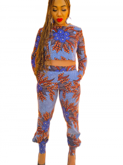 Afia African Print Set