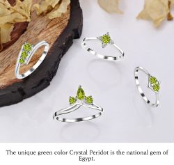 Gorgeous Peridot Stone Jewelry at Rananjay Exports India