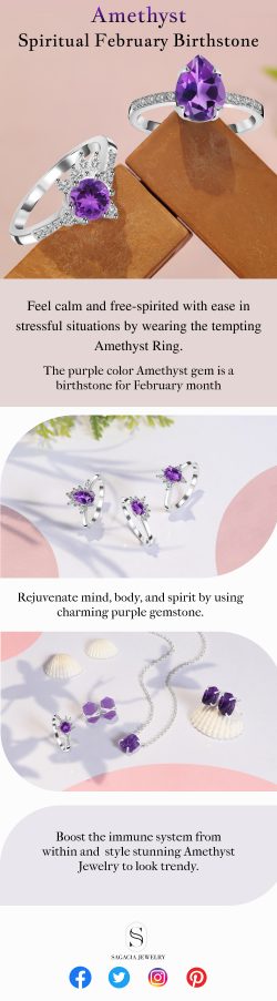 Amethyst -Spiritual February Birthstone