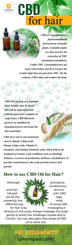 Buy CBD for Hair | Ur Hemped