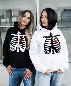 Bleach Skeleton Hoodie, Halloween Skeleton Hoodie