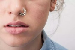 Double Hoop Nose Ring,Indian Nose Hoop