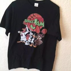 Space Jam Shirt Women,Vintage Space Jam Shirt