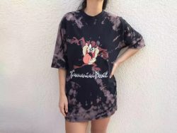 Space Jam Shirt Women,90s Vintage Tasmanian Devil Tie Dye T-Shirt