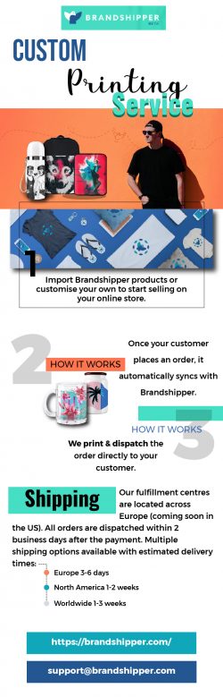 Brandshipper offers Digital print services to grow your online business