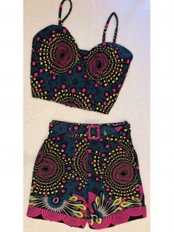 Imani African Print Set