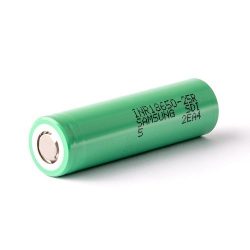 18650 SAMSUNG 2500MAH HIGH OUTPUT LI-ION RECHARGEABLE BATTERY