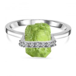 Handmade collection of Peridot Ring From Sagacia Jewelry