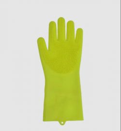 Fluorescent Silicone Kitchen Gloves