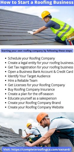 Roofing company in Oxnard