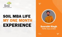 SOIL MBA LIFE – MY ONE MONTH EXPERIENCE