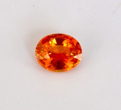 Best Quality Lab Created Orange Sapphire