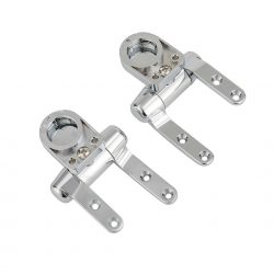 Chrome Plated Zinc Alloy Soft Close Toilet Seat Hinges YMHZ-2002