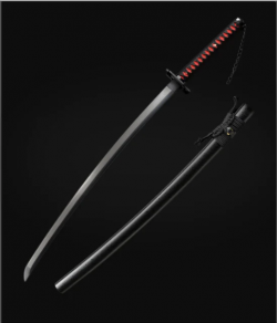 BLACK KATANA SWORD