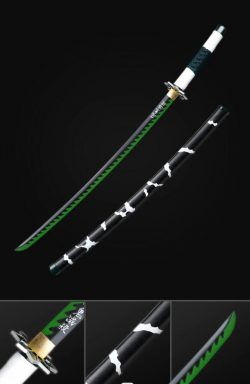 GREEN KATANA SWORD