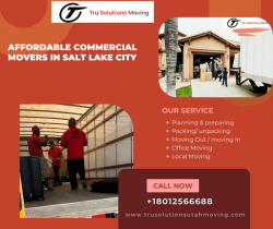 Affordable Commercial movers in Salt Lake City