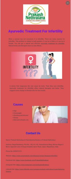 Ayurvedic Treatment For Infertility